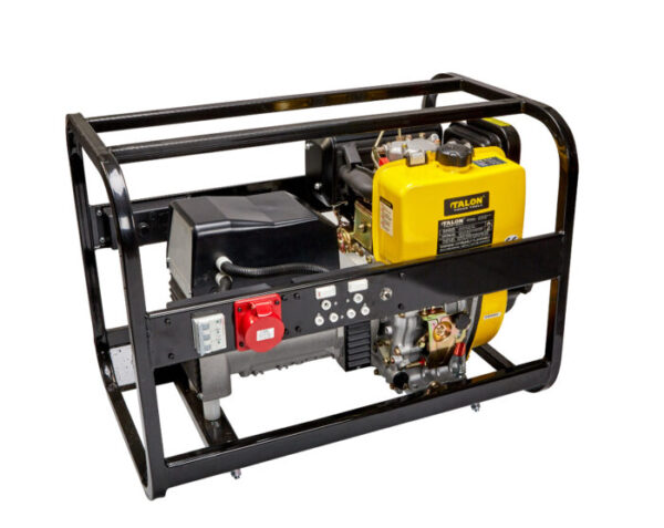 Talon 7kVA Diesel Generator 3ph Rope Start